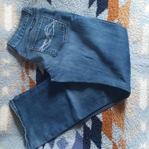 Cowgirl Tuff "Don't Fence Me In" jeans